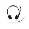 Logitech PC Headset 960 USB - Casco con auriculares ( semiabierto )