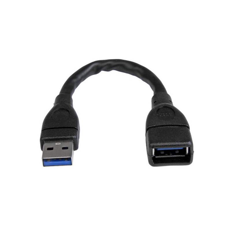 STARTECH CABLE 15CM EXTENSOR USB 3.0 MACHO A HEMBR