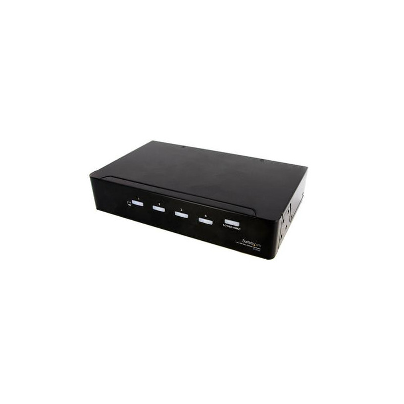 STARTECH DUPLICADOR DIVISOR VIDEO DVI Y AUDIO 4 PU