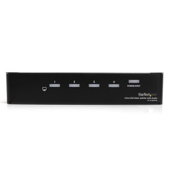 STARTECH DUPLICADOR DIVISOR VIDEO DVI Y AUDIO 4 PU