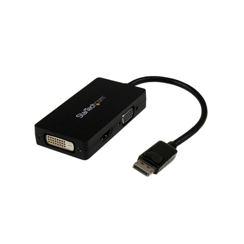 STARTECH ADAPTADOR CONVERSOR DISPLAYPORT A VGA DVI