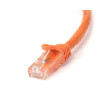 STARTECH CABLE 1M NARANJA RED GIGABIT CAT6 ETH. RJ