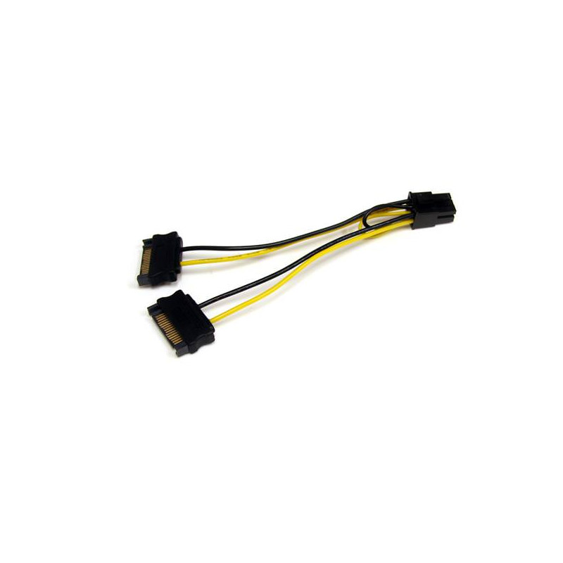 STARTECH CABLE ADAPTADOR 15CM ALIMENTACION SATA A