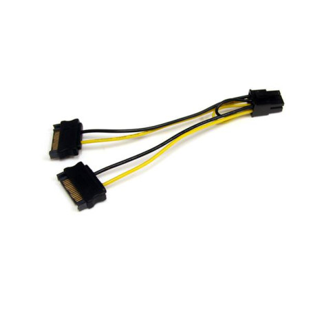 STARTECH CABLE ADAPTADOR 15CM ALIMENTACION SATA A