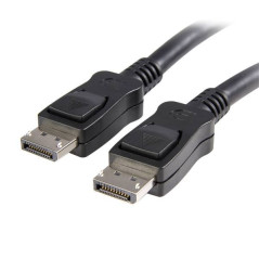 STARTECH CABLE 50CM DISPLAYPORT CON CIERRE SEGURID