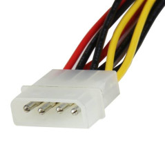 STARTECH ADAPTADOR CABLE 30CM DIVISOR MOLEX 4 PINE