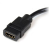 STARTECH ADAPTADOR 20CM HDMI® A DVI - DVI-D MACHO