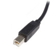 STARTECH CABLE 3M USB 2.0 CERTIFICADO - A A B IMPR