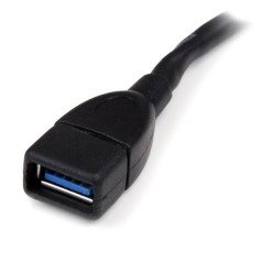 STARTECH CABLE 15CM ADAPTADOR 2 PUERTOS USB 3.0 A