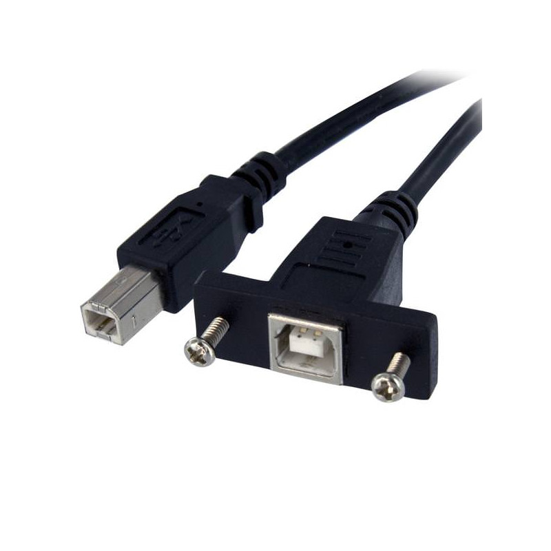 STARTECH CABLE USB MONTAJE EN PANEL USB B A USB B