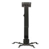 TooQ - Soporte de techo para proyector J2012T-B - inclinable - 20Kg - distancia del techo 430-650mm - Negro