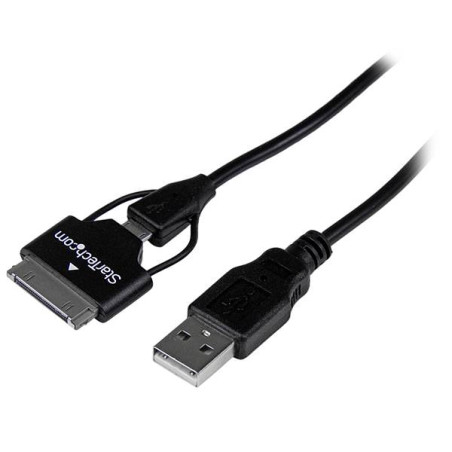 STARTECH CABLE USB 65CM COMBO CARGADOR TELEFONO MO