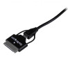 STARTECH CABLE USB 65CM COMBO CARGADOR TELEFONO MO