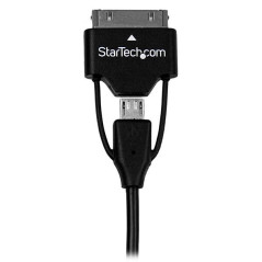 STARTECH CABLE USB 65CM COMBO CARGADOR TELEFONO MO