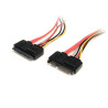 STARTECH CABLE EXTENSION SATA 22 PINES DATOS Y ALI