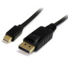 STARTECH CABLE ADAPTADOR 1M MONITOR MINI DISPLAYPO