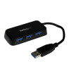 STARTECH ADAPTADOR CONCENTRADOR HUB LADRON USB 3.0