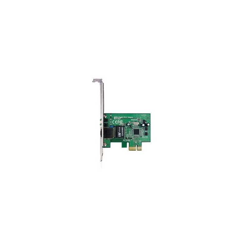 TPLINK - Adaptador de red PCI-Express TPLink TG-3468 10/100/1000Mbps chip Realtek - Incluye Adaptador Low Profile