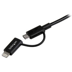 STARTECH CABLE 1M APPLE LIGHTNING O MICRO USB A US