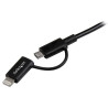 STARTECH CABLE 1M APPLE LIGHTNING O MICRO USB A US