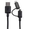 STARTECH CABLE 1M APPLE LIGHTNING O MICRO USB A US