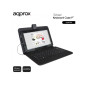 FUNDA TABLET APPROX 9" CON TECLADO USB NEGRA