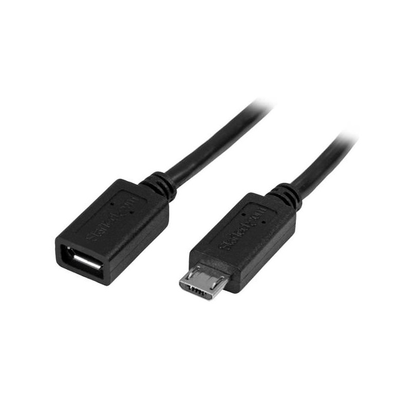 STARTECH CABLE MICRO USB MACHO-HEMBRA 50 CM