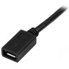 STARTECH CABLE MICRO USB MACHO-HEMBRA 50 CM