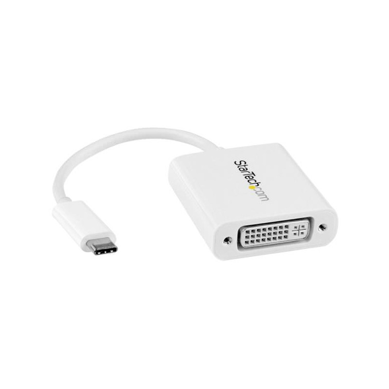 STARTECH ADAPTADOR USB-C A DVI BLANCO