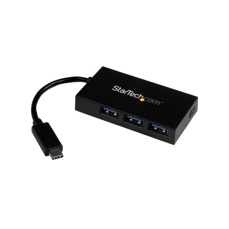 STARTECH CONCENTRADOR USB 3.0 4 PUERTOS USB-C