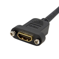 STARTECH CABLE HDMI 91CM MONTAJE EN PANEL