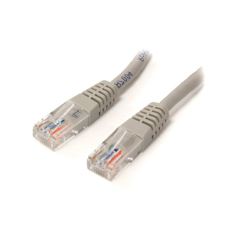 STARTECH CABLE 3M FAST ETH. GRIS CAT5E