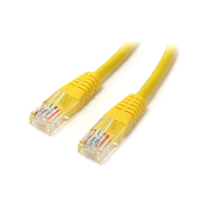 STARTECH CABLE 60CM ETH. CAT5E AMARILLO