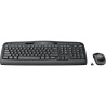 Logitech Wireless Combo MK330 - Juego de teclado y ratón - 2.4 GHz - Español - negro