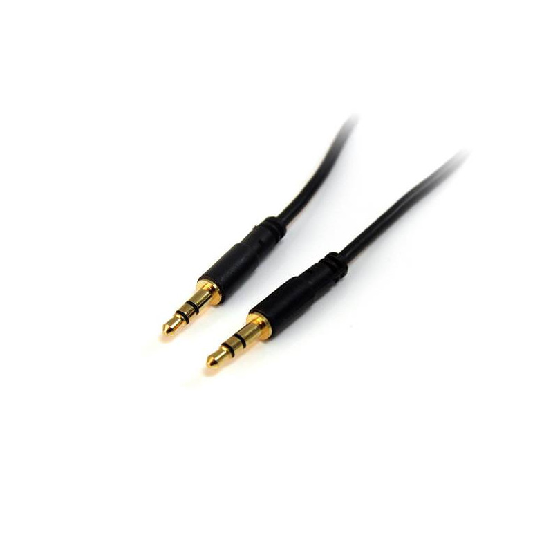 STARTECH CABLE 3M DELGADO AUDIO 3,5MM MACHO