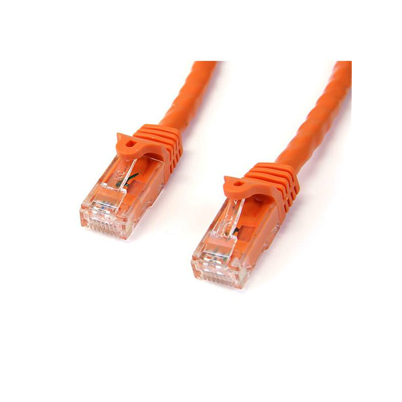 STARTECH CABLE 0,9M CAT6 SNAGLESS NARANJA