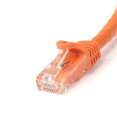 STARTECH CABLE 0,9M CAT6 SNAGLESS NARANJA