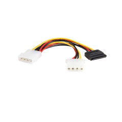 STARTECH CABLE ADAPTADOR 15CM LP4 A LP4 Y SATA