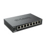 D-Link DGS-108 - Conmutador - Switch 8 puertos - 8 x 10/100/1000 - sobremesa