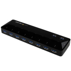 STARTECH CONCENTRADOR USB 3.0 10 PUERTOS HUB 1,5A