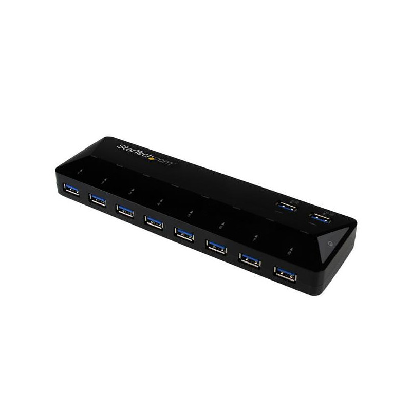 STARTECH CONCENTRADOR USB 3.0 10 PUERTOS HUB 1,5A