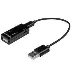 STARTECH COMPROBADOR VOLTAJE Y POTENCIA USB