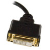 STARTECH ADAPTADOR CABLE 20CM MICRO HDMI A DVI-D