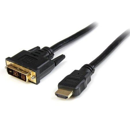 STARTECH CABLE ADAPTADOR HDMI A DVI-D 3M