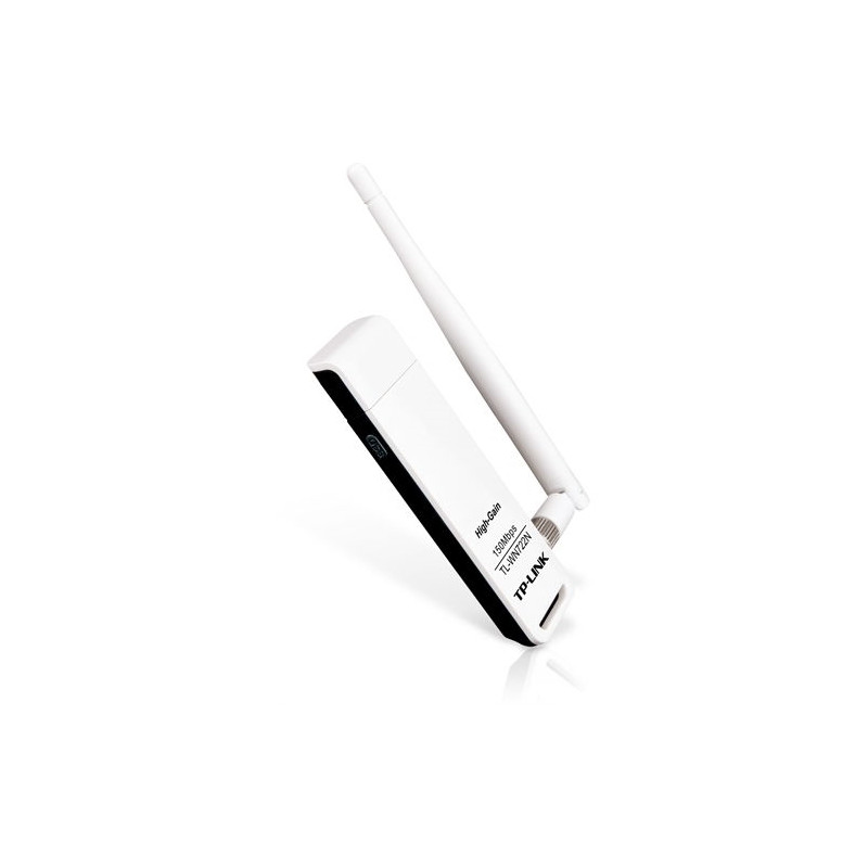 TPLINK - TL-WN722N - Adaptador de red USB Wireless Lite N 150Mbps antena desmontable