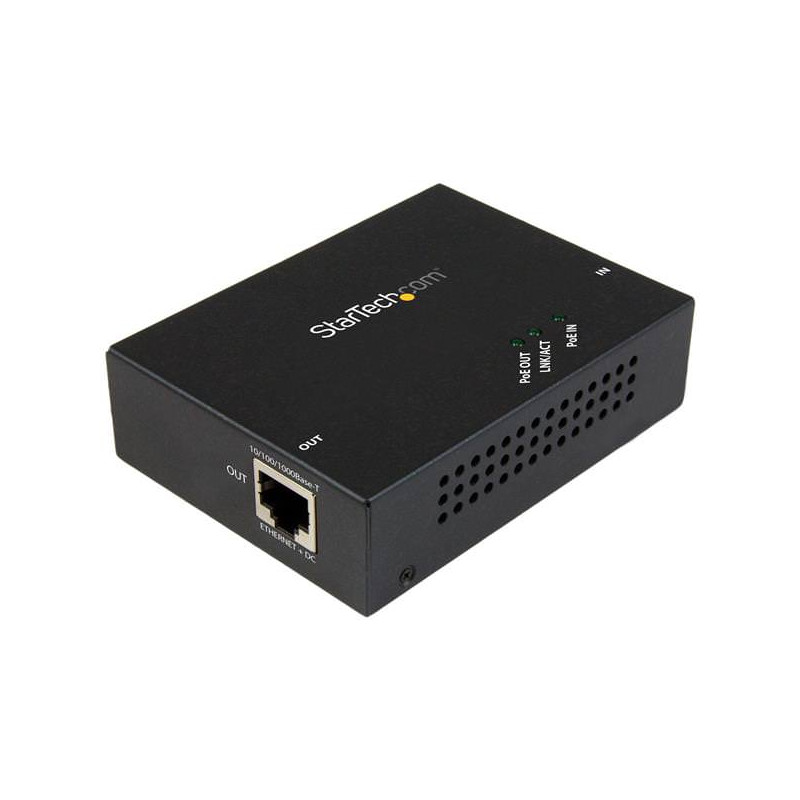 STARTECH EXTENSOR POE+ GIGABIT 802.3AT-AF 100M