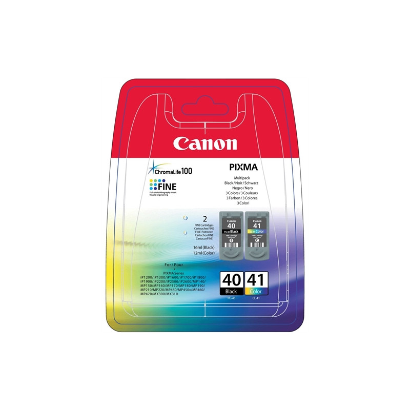 Canon Pack 2 Cartuchos  PG40+CL41