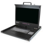 STARTECH CONSOLA 1U HUB USB LCD 17" 1080P KVM