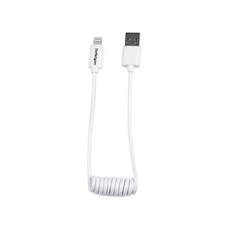 STARTECH CABLE 30CM USB A LIGHTNING RIZADO