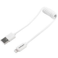 STARTECH CABLE 30CM USB A LIGHTNING RIZADO